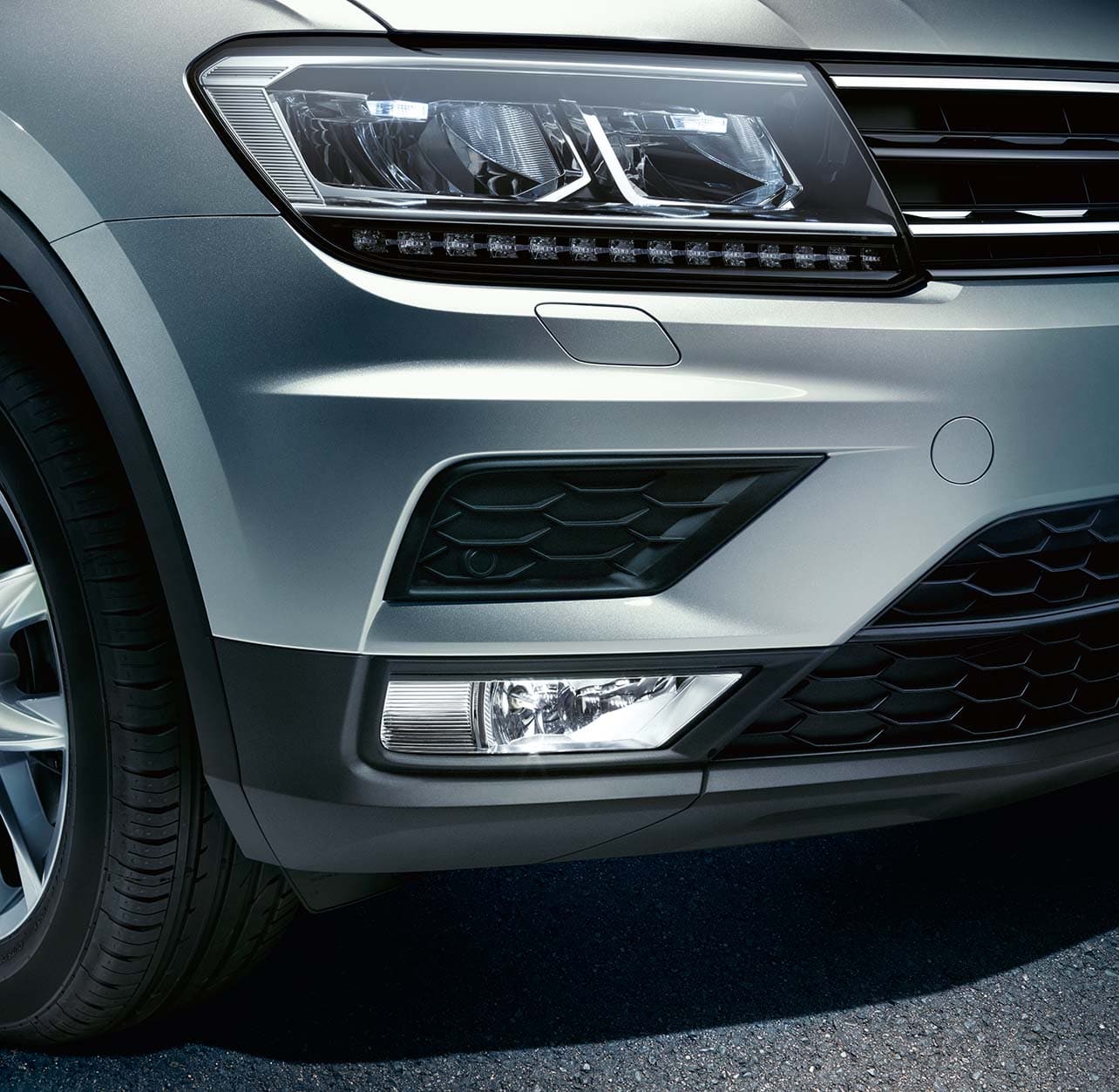 AllNew Tiguan Headlight and DRL Photo Turbo Zone